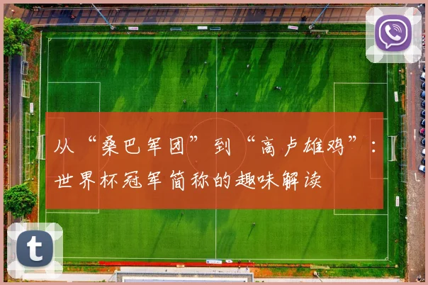 从“桑巴军团”到“高卢雄鸡”:世界杯冠军简称的趣味解读